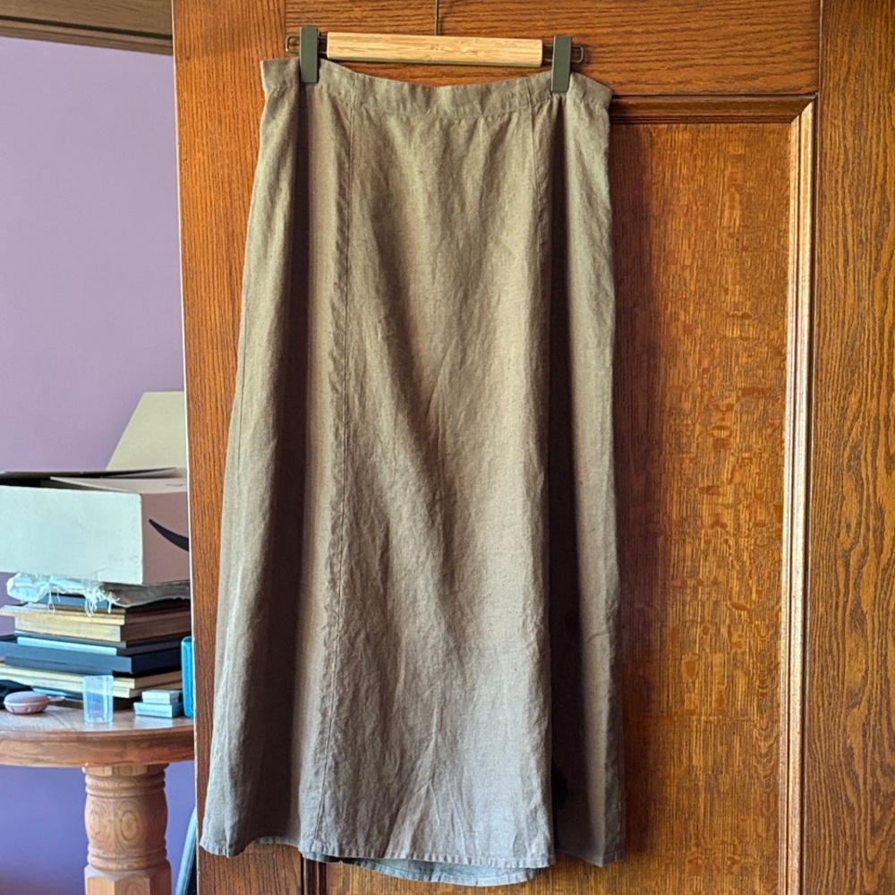 FLAX Go To Skirt - Linen Maxi Skirt
